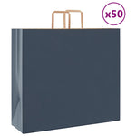 ZNTS Paper Bags 50 pcs with Handles Blue 54x15x49 cm 4101920