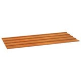 Roof Panels 12 pcs Rusty 100x44 cm Corten Steel 151974