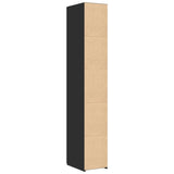 Highboard Black 30x42.5x185 cm Engineered Wood 3281393