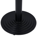 Bistro Table Leg Black 43x107 cm Cast Iron 325427
