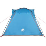Camping Tent 4-Person Blue Quick Release Waterproof 94357