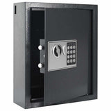 Digital Safe with Lock Dark grey 30 x 10 x 36.5 cm Steel 42011319