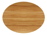 Round bar table with storage, 91.6cm high standing table with cabinet, MDF wood look, load capacity N639P442895D