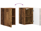 TV Cabinet Set 6 pcs Old Wood Engineered Wood 3409112