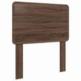 Headboard Brown Oak Engineered wood 887931