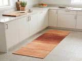 Kitchen Rug Orange Shade 300 x 60 cm 100% Polyamide Washable 42045754