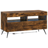 LED TV Cabinet Smoked Oak Engineered Wood 897660