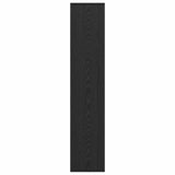 Book Cabinet Black Oak 132 x 29 x 141.5 cm Engineered Wood 3388358