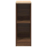 ZNTS Garage Storage Cabinet Brown Oak 30x51x85 cm Solid Wood Pine 860532