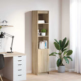 Highboard Sonoma Oak 37.5x35x180 cm Engineered Wood 861672