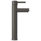 Bathroom Sink with Tap and Push Drain Gold Tempered Glass 3098462