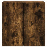 TV Wall Cabinet Smoked Oak 59.5 x 31 x 60 cm Engineered Wood 892354