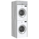 Wash Machine Cabinet with Door Grey Sonoma 67.5 x 68 x 200 cm 3422789