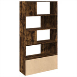 Bookcase Smoked Oak 100x36x189 cm Engineered Wood 3295328