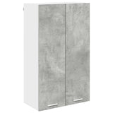 Hanging Cabinet Concrete Grey 60 x 31 x 100 cm Engineered Wood 884357