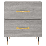 Bedside Cabinet Grey Sonoma 40x35x47.5 cm Engineered Wood 827272