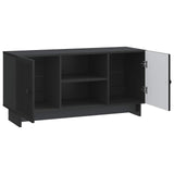 TV Cabinet 102 x 34.5 x 50 cm Black Engineered Wood 894006
