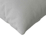 Sofa Pillows 2 pcs Cloud Grey 200 x 40 cm Fabric 42013881