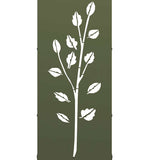 Firewood Rack Olive Green 40x30x80 cm Cold-rolled steel 864222