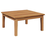 Garden Table Brown Solid Teak wood 42006400