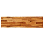 Console Table with Live Edge 140x40x80 cm Solid Wood Acacia 353297