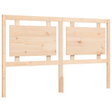 Bed Frame without Mattress King Size Solid Wood 3194056