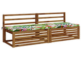 2-Piece Bench Cushions SOEST 2 pcs 100% Polyester Multicolour 949465