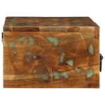 ZNTS Wall-mounted TV Cabinet 80x30x19 cm Solid Wood Reclaimed 4017462
