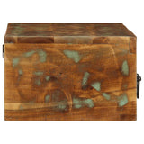 ZNTS Wall-mounted TV Cabinet 80x30x19 cm Solid Wood Reclaimed 4017462