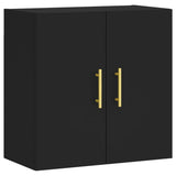 ZNTS Wall Cabinet Black 60x31x60 cm Engineered Wood 829949