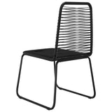 Dining Chair Set of 4 Black 313112