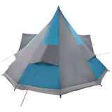 Tipi Tent with Roof Blue 510 x 690 x 330 cm Taffeta 42000985