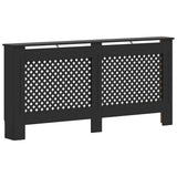 Radiator Cover Black 172x19x81.5 cm MDF 288198