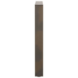 Dining Table Legs V-Shape 3 pcs Natural Steel 70x cm Steel 4012663