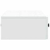 Wall-Mounted Side Table Wall-mounted White 87.5 x 34.5 x 17 cm 897985