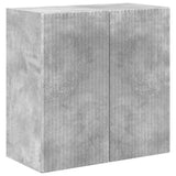 TV Wall Cabinet Concrete Grey 59.5 x 31 x 60 cm Engineered Wood 892352