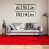 Rug HUARTE Short Pile Soft and Washable Red 160x230 cm 375174