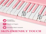 GPPS01-106 88 Key Folding Piano Semi-Weighted Standard Keyboards Digital Piano with MIDI Bluetooth, 07006070