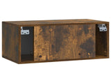Wall-Mounted TV Cabinet Smoked Oak 59.5 x 31 x 30 cm 899050