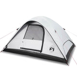 Family Tent Dome 6-Person White Blackout Fabric Waterproof 94554