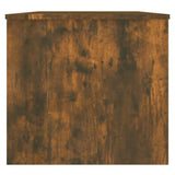Coffee Table Smoked Oak 102x50.5x46.5 cm Engineered Wood 819299