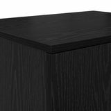 Storage Cabinet 2 pcs Black Oak 103 x 41 x 40 cm 866676