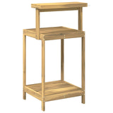 Outdoor Potting Bench 56.5 x 48.5 x 107 cm Solid Acacia Wood 903083