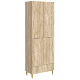 Cabinet Set 2 pcs Sonoma Oak Engineered Wood 3416693