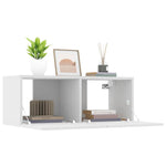 TV Cabinets 2 pcs White 80x30x30 cm Engineered Wood 804535