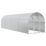 Chicken Coop Silver 800 x 200 x 200 cm Galvanised Steel 3434688