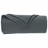Throw Blankets 6 pcs Dark Grey 170 x 130 cm 1.86 kg Fleece 42017053