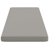 2-Piece Bench Cushions VUGHT 2 pcs 100% Polyester Grey 952019