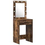 Dressing Table with Door Brown 50 x 41 x 135 cm Engineered Wood 3334258