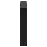 Coffee Table Legs V-Shape 2 pcs Black 60x cm Steel 4012532